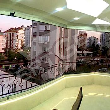 Tek Camlı Kayar Katlanır Cambalkon