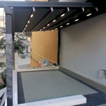 Raylı Tente Sistemleri Pergole