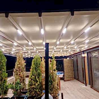 Raylı Tente Sistemleri Pergole