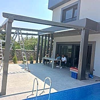 Raylı Tente Sistemleri Pergole