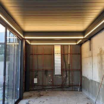 Raylı Tente Sistemleri Bioklimatik Pergola